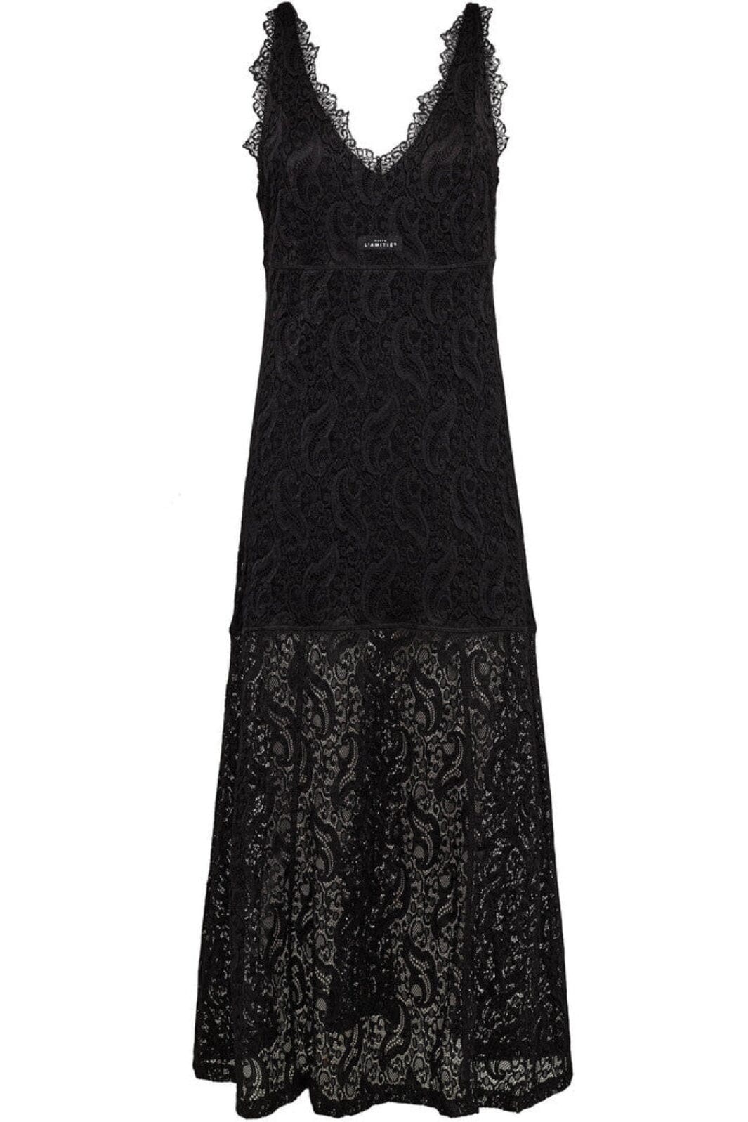 Haute L'Amitié - Summer Lace Strap Dress HL10560 - Black Kjoler 