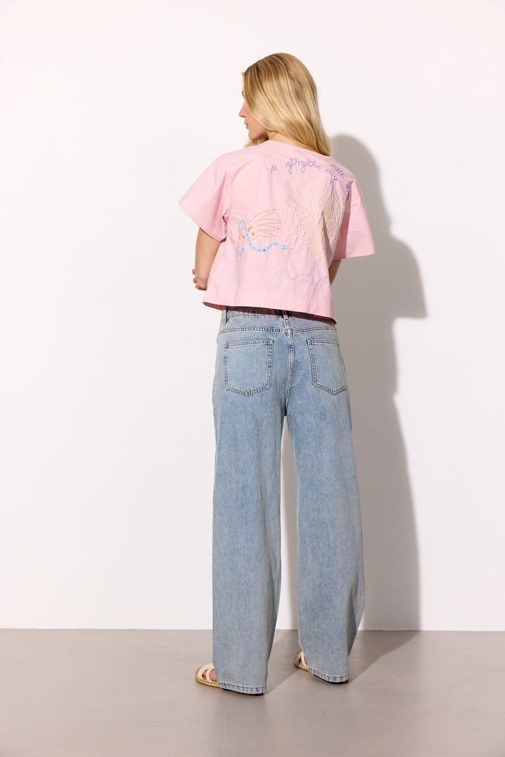 Hunkøn - Nima Shirt 26030 - Rose Skjorter 