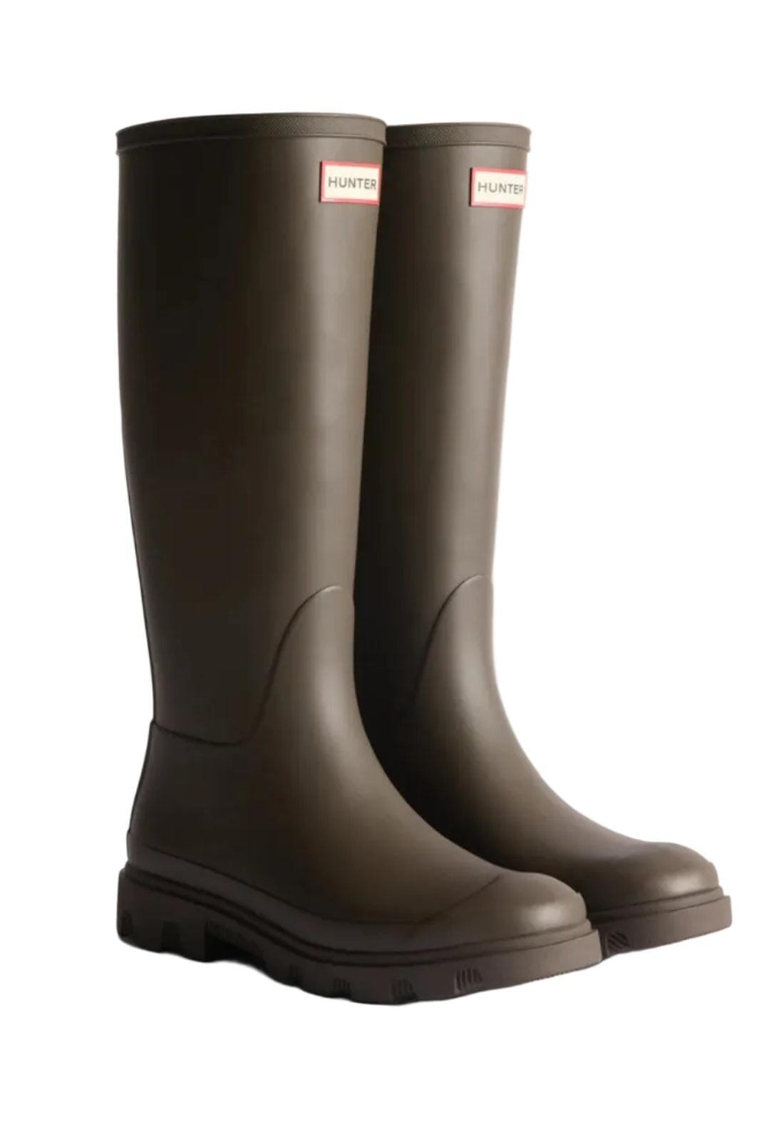 Hunter - Downpour Tall Boot Hfru0001251cb - Chocolate Brown Gummistøvler 