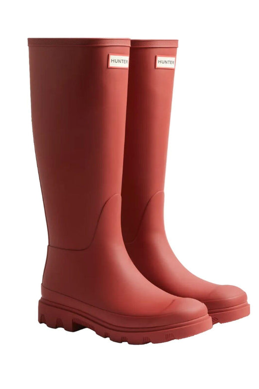Hunter - Downpour Tall Boot Hfru0001251mlr - Military Red Gummistøvler 