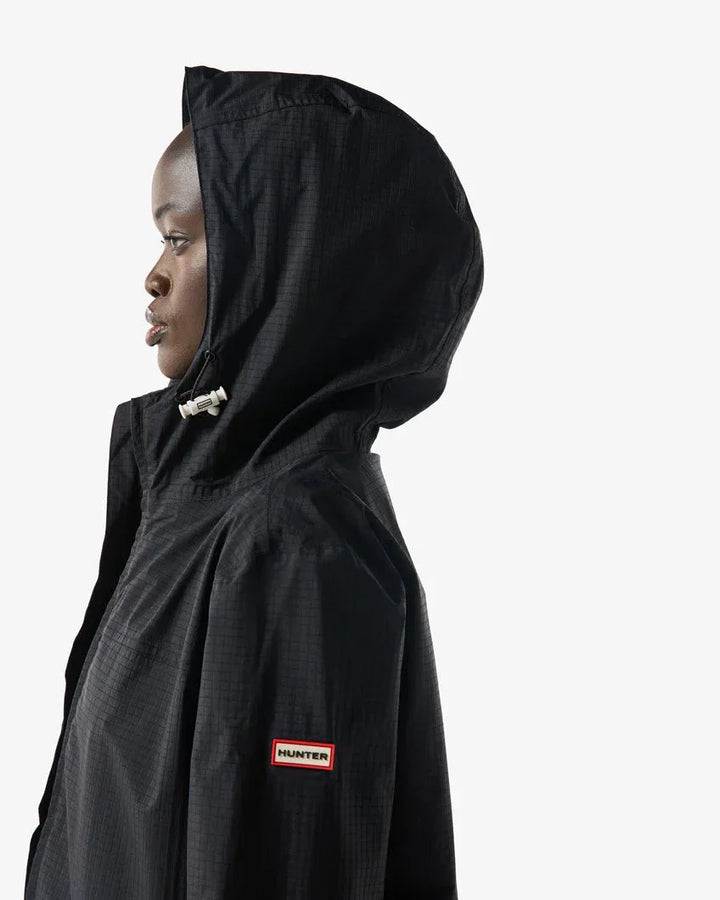 Hunter - Hunter Packable Rain Jacket Haru0005261 - Black Regnjakker 