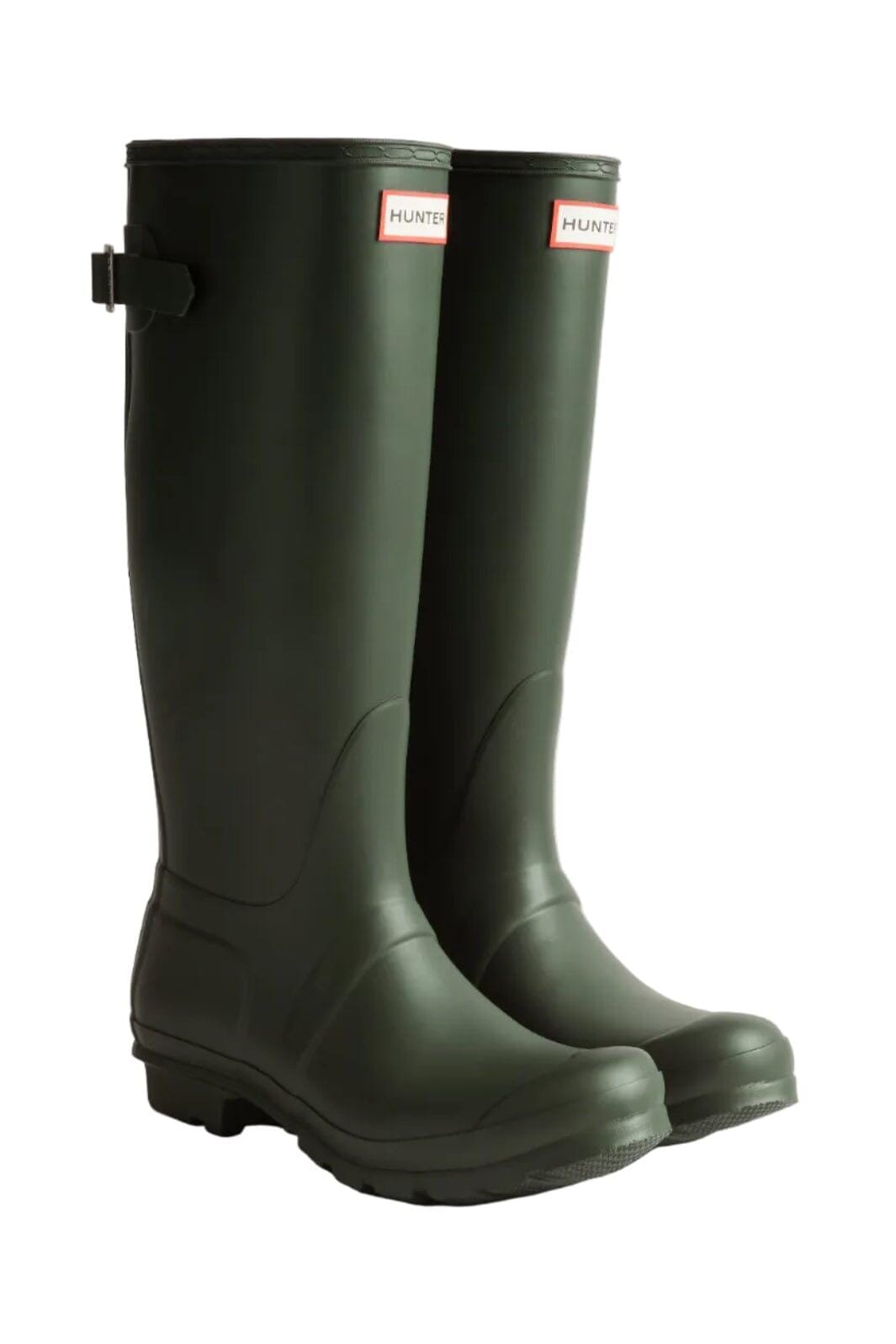 Hunter - Women Original Tall Back Adjustable Boot Wft1001rmadov - Dark Olive Gummistøvler 