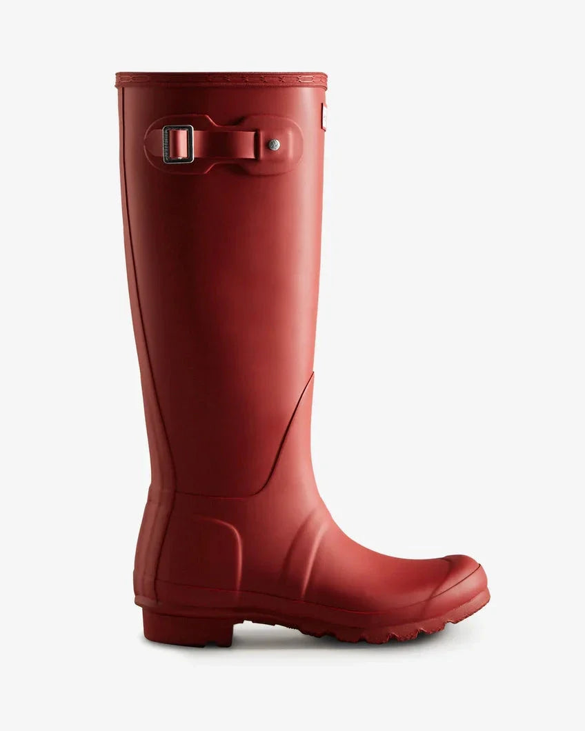 Hunter - Womens Original Tall Boot Wft1000rmamlr - Military Red Gummistøvler 