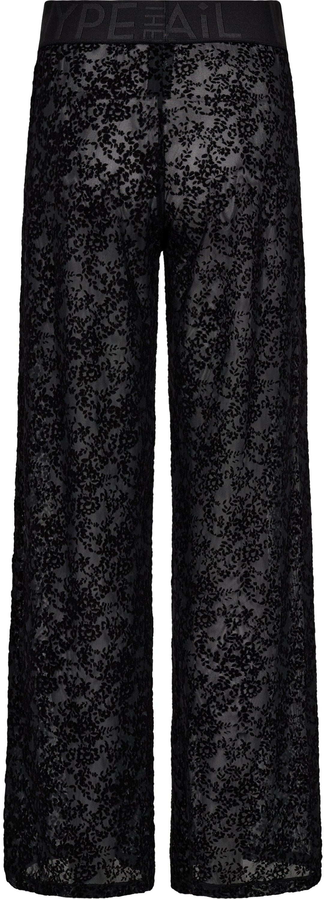 Hype The Detail - Lace Pant 852-21 - 9 - Black Bukser 