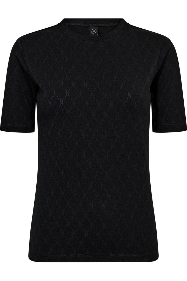 Hype The Detail - Tee S/S, Cotton 600-2 - 9 - Black T-shirts 