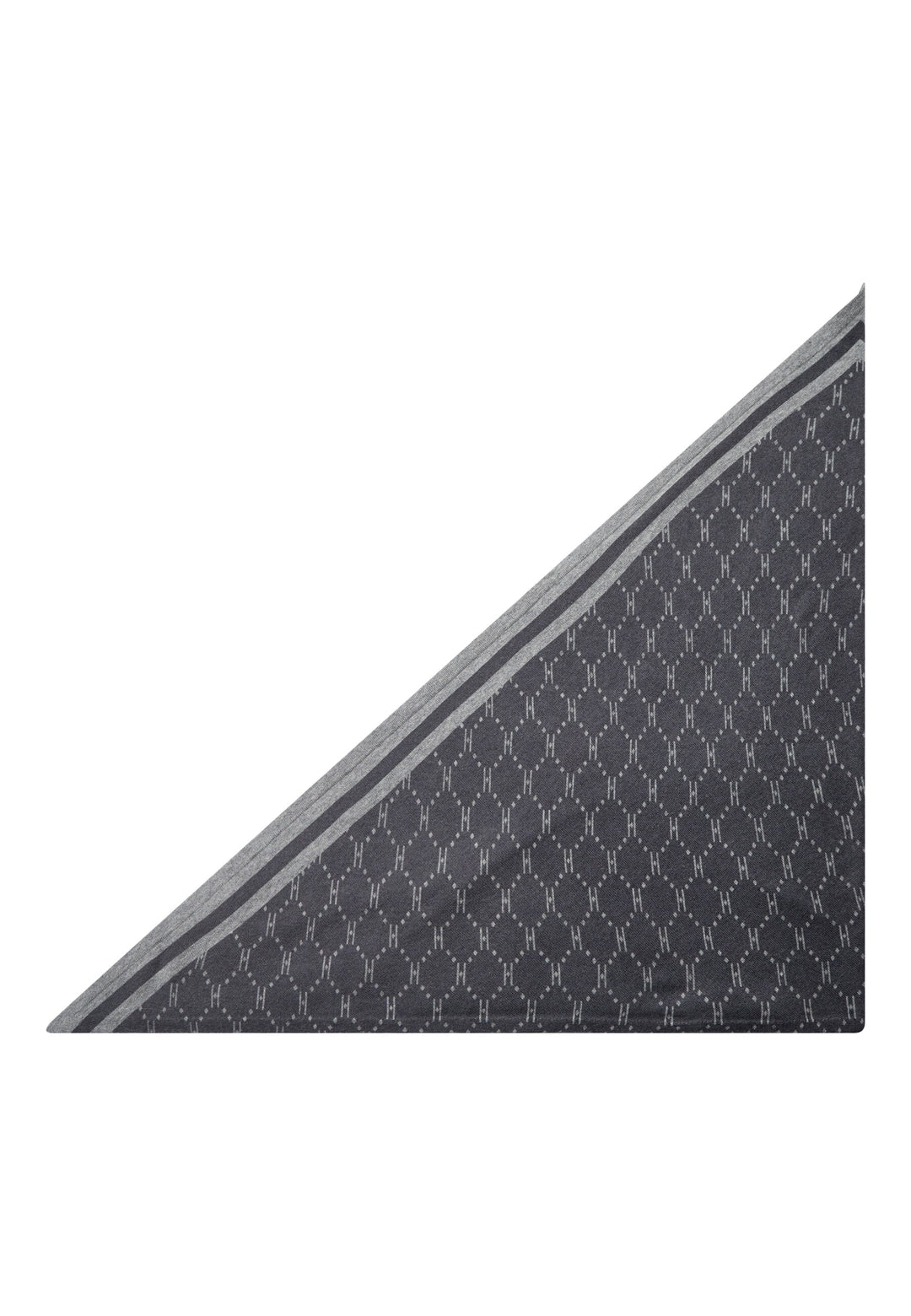 Hype The Detail - Triangle Scarf 960-83 - 8 - Dark Grey Melange Tørklæder 