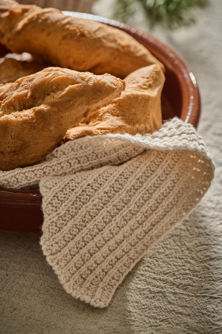 Ib Laursen - Karklud butter cream strikket - 100% bomuld, Strik - 66107-82
