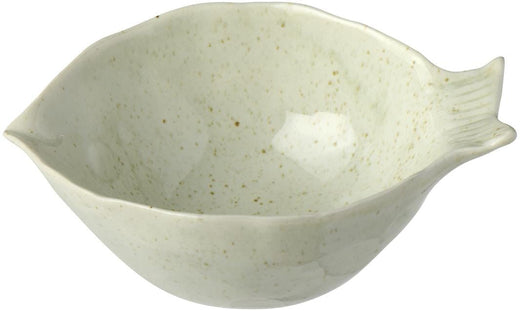 Ib Laursen - Skål Ocean White fiskeformet - Stentøj - 24029-00