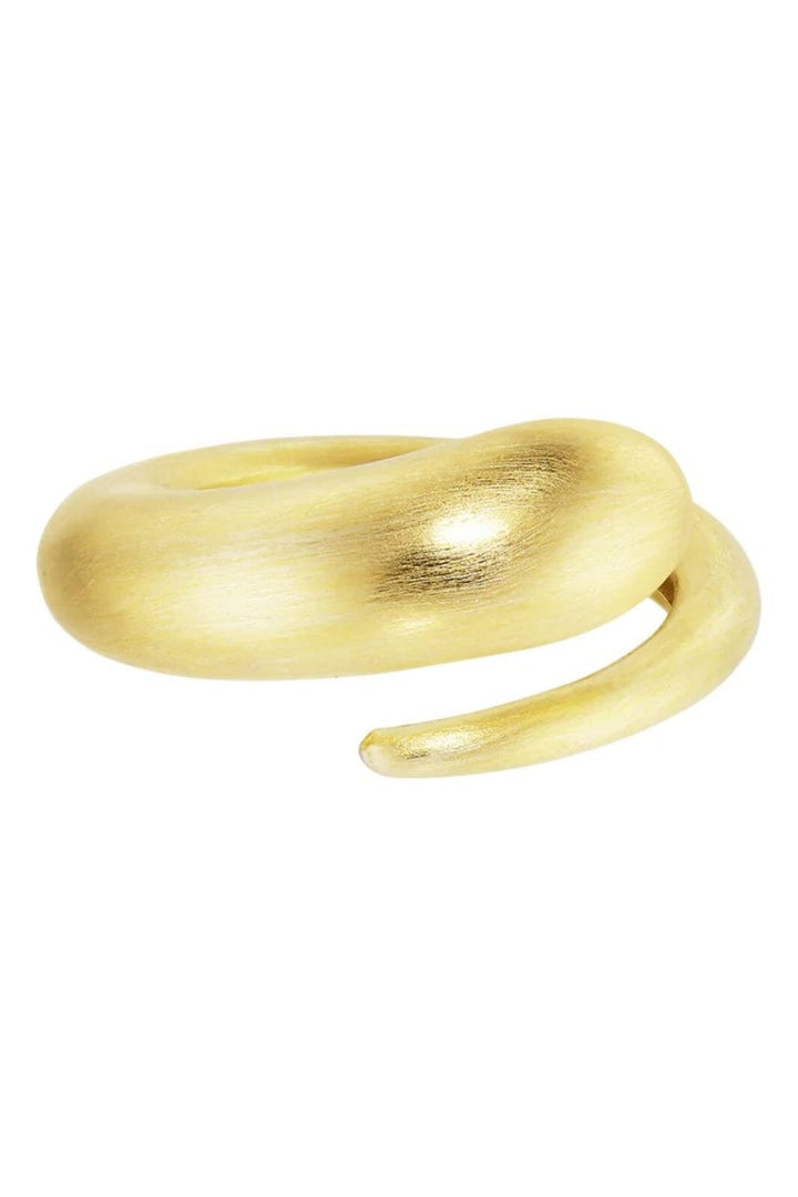 Jane Kønig - Orbis Drop Ring ODR-SS25-G - Forgyldt