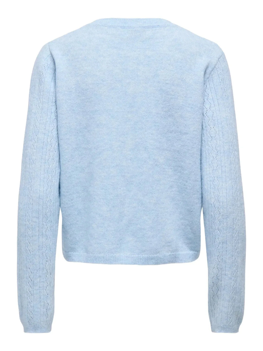 JDY - Jdyapril Life L/S O-Neck Cardigan Knt - 4989000 Cashmere Blue Melange Cardigans 