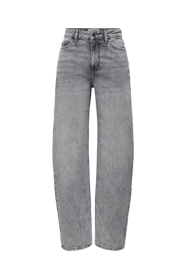 JDY - Jdybailey Barrel Jeans Mg - 5074359 Medium Grey Denim
