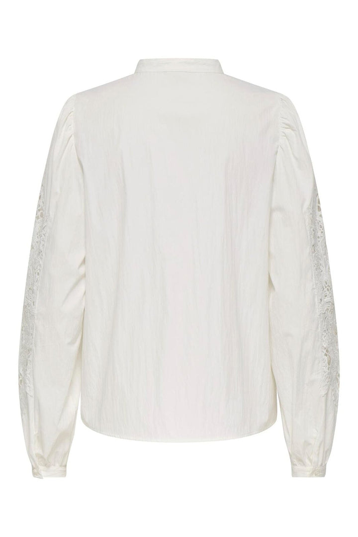 JDY - Jdycora L/S Shirt - 5035112 Cloud Dancer