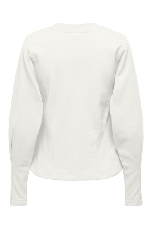 JDY - Jdycreame L/S Waisted Top - 5019993 Cloud Dancer