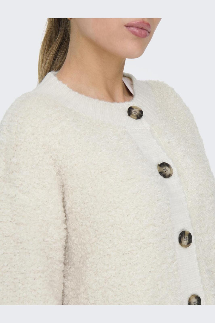 JDY - Jdyeira Life L/S Oneck Cardigan Knt - 4638737 Birch
