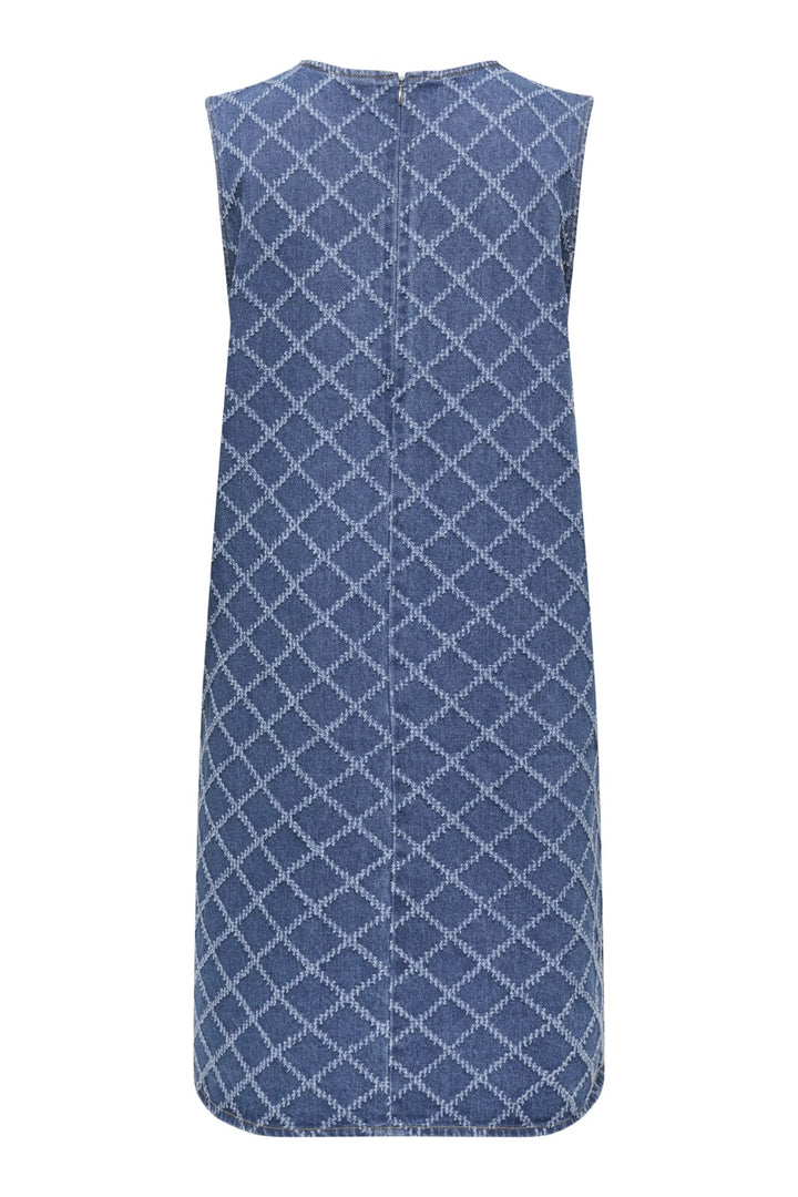 JDY - Jdyemilie-Sabrina S/L Dress - 4878750 Medium Blue Denim