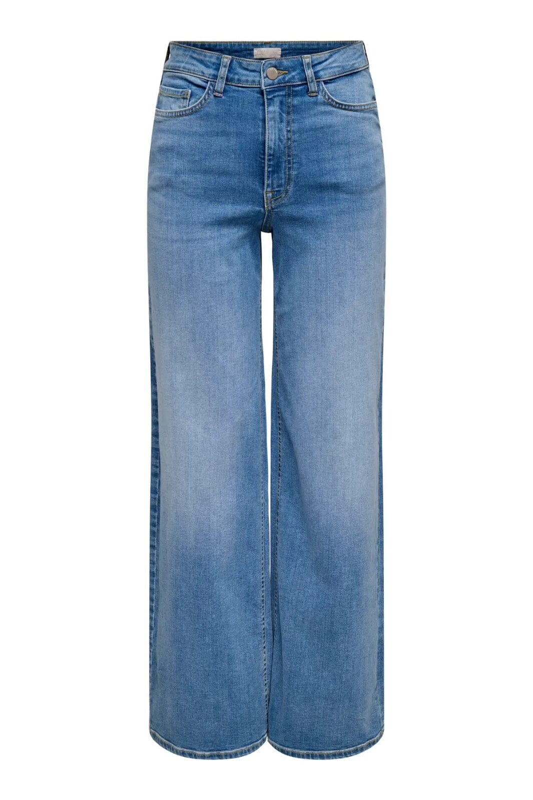 JDY - Jdyfelina-Fina Wide Med Blue - 4735461 Medium Blue Denim Jeans 