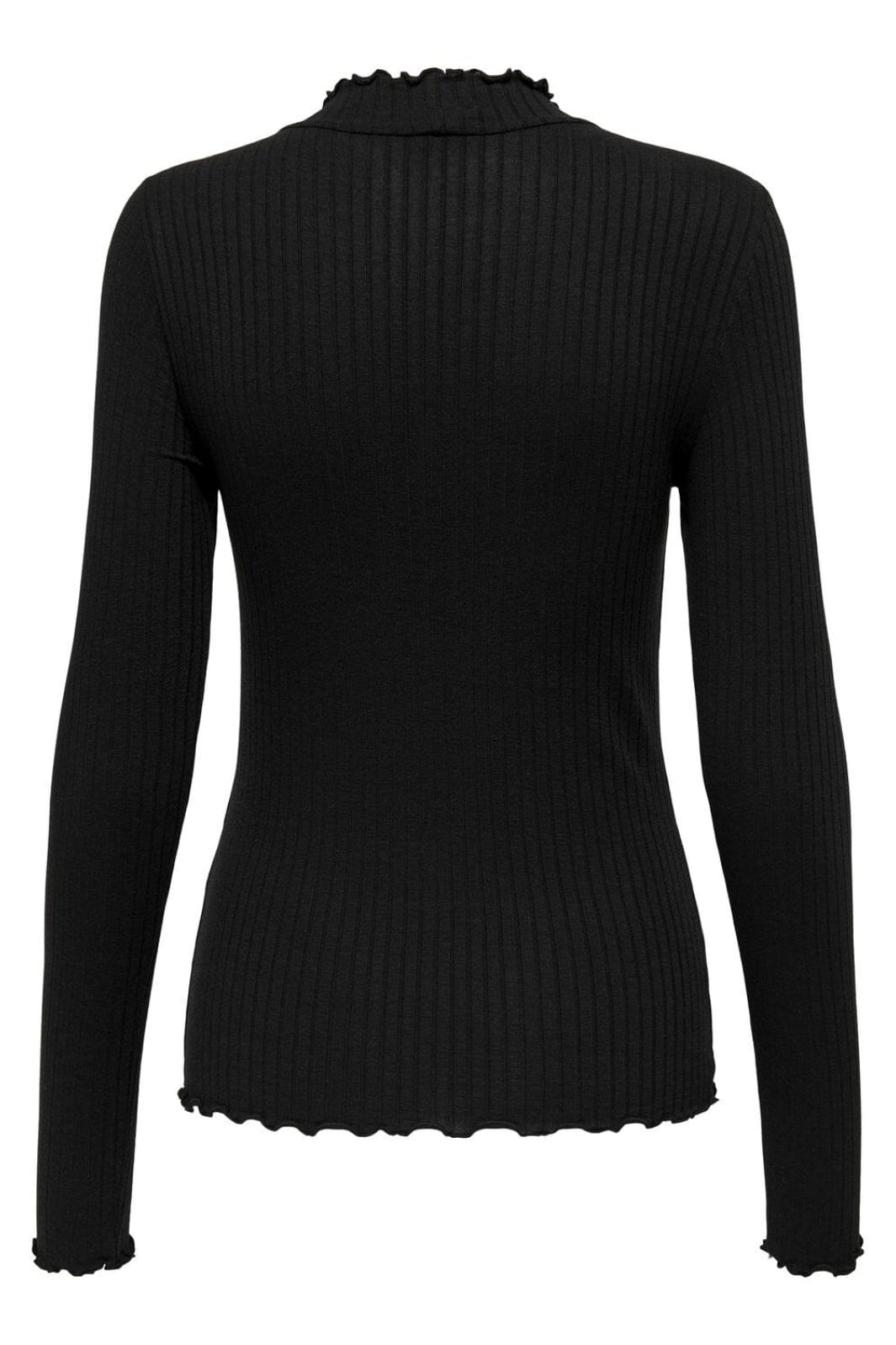 Jdy - Jdyfransiska Life L/S Hi-Nck Top Jr - 3600771 Black