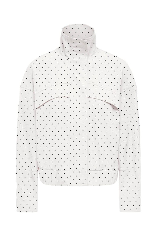 JDY - Jdynaomi L/S Jacket - 5095882 Cloud Dancer Black Dots