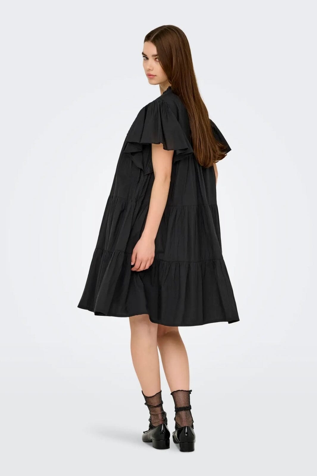 JDY - Jdynaya S/S Shirt Dress - 4894014 Black