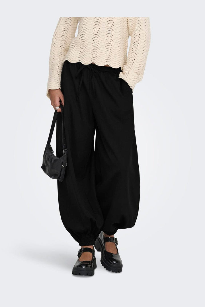 JDY - Jdypaloma Loose Pant - 5054336 Black