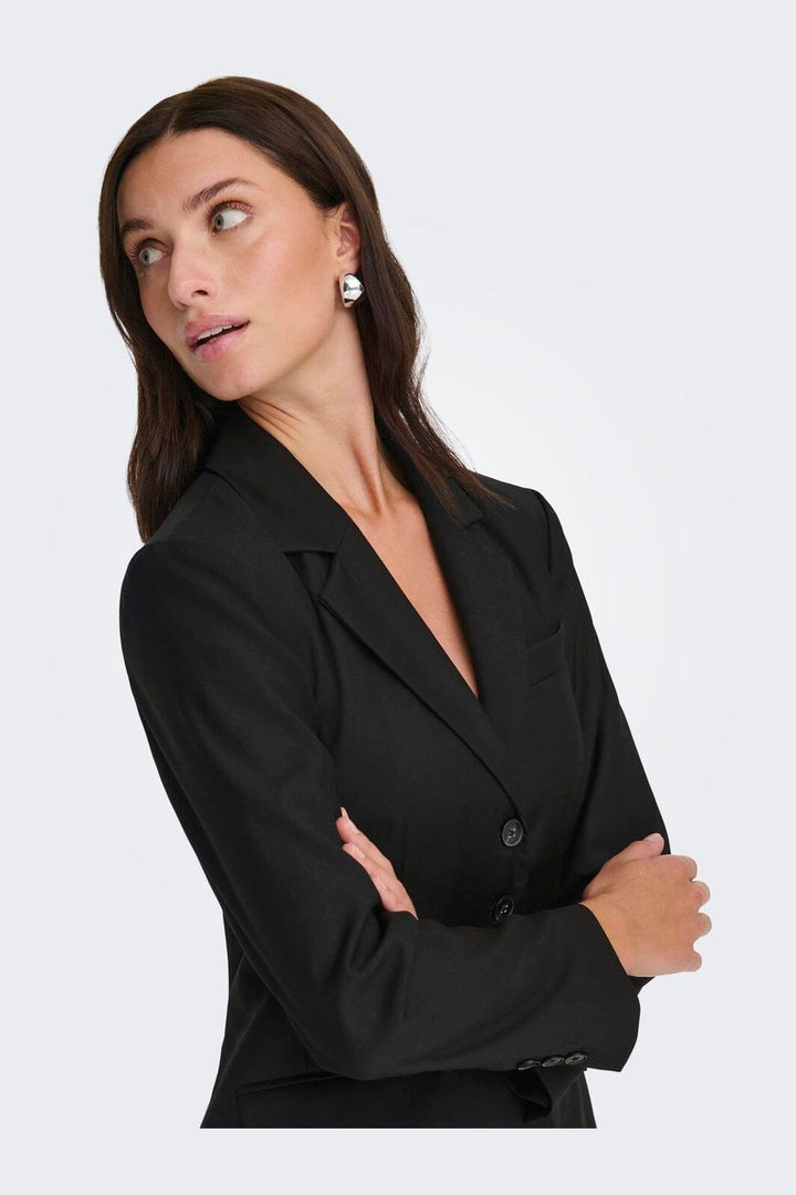 JDY - Jdysadie L/S Fitted Blazer Tlr - 4909864 Black