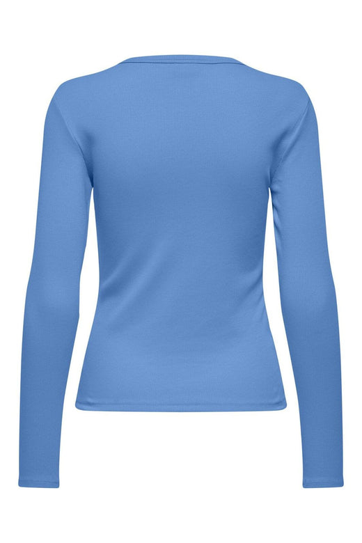 JDY - Jdysolar L/S O Neck Top Dia - 4957097 Provence