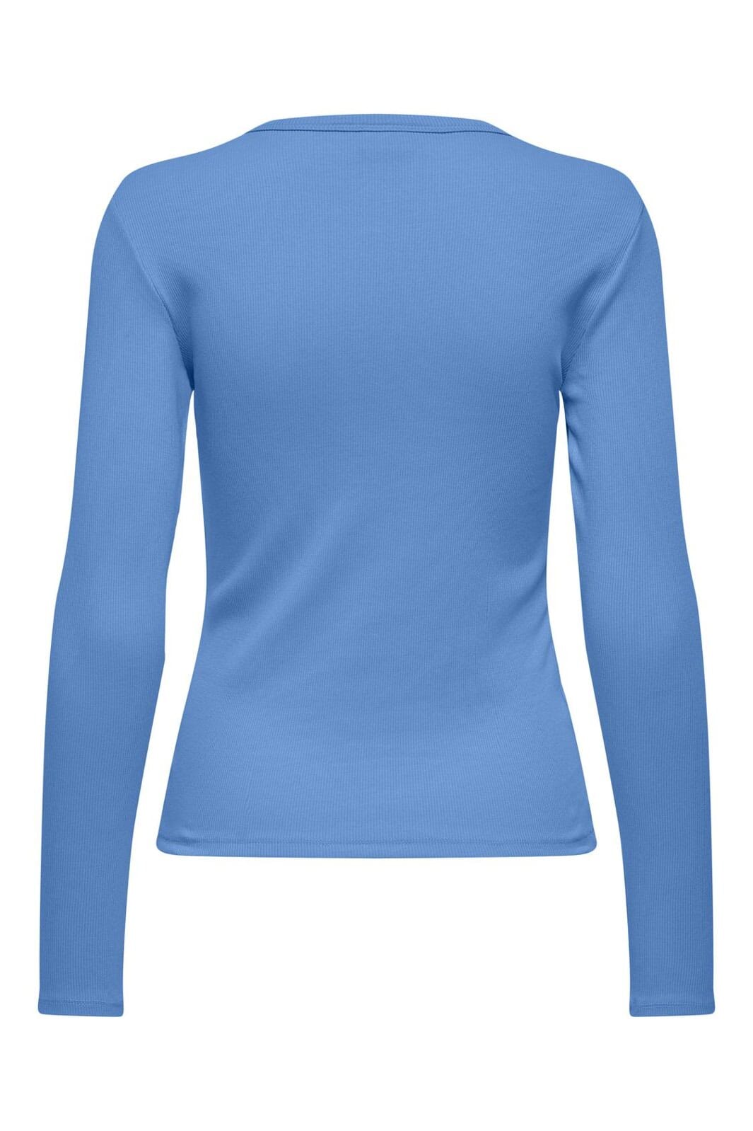 JDY - Jdysolar L/S O Neck Top Dia - 4957097 Provence