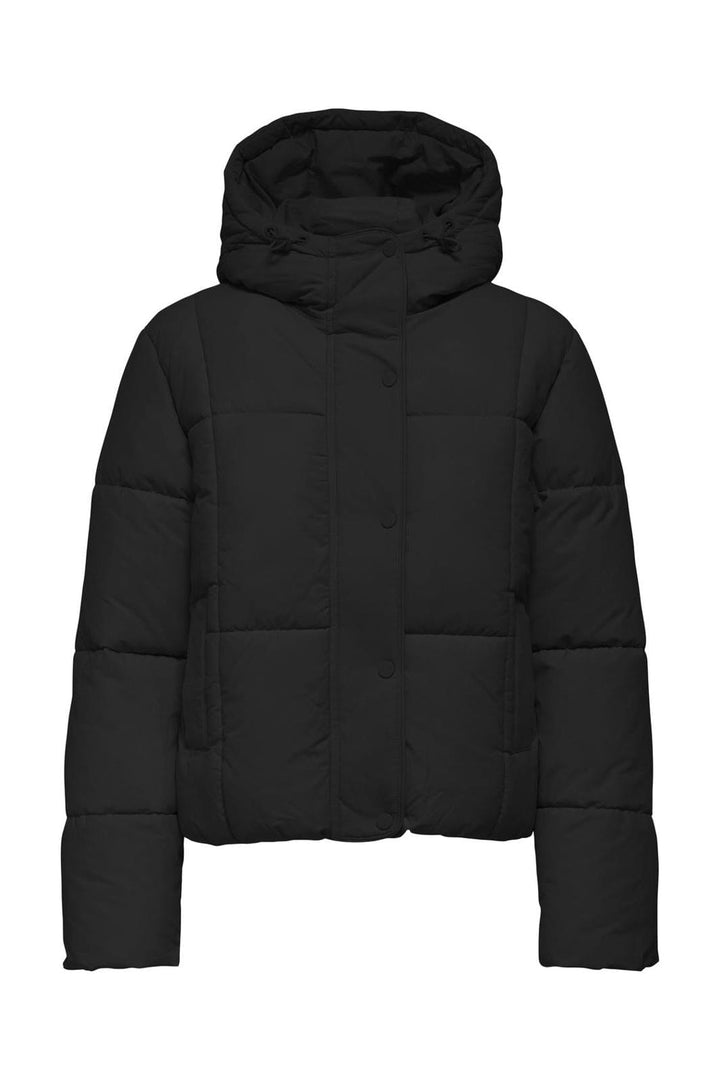JDY - Jdywonder Short Hood Puffer Sij - 4814364 Black
