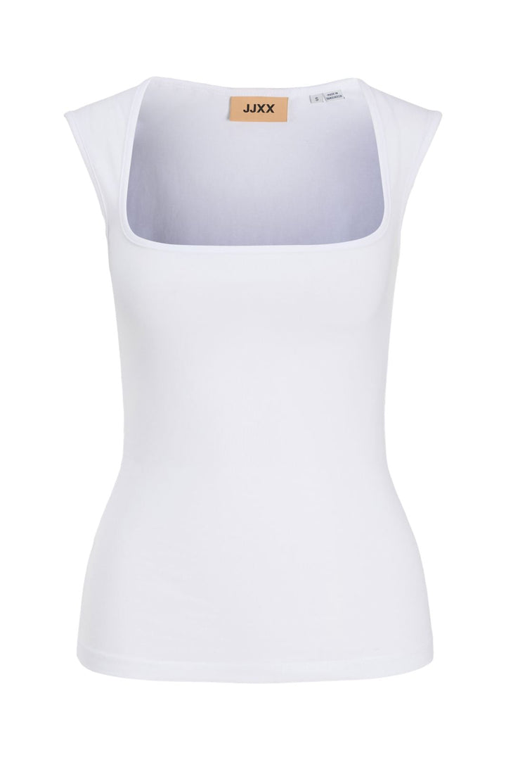 Jjxx - Jxisabella Gigi Str Sl Top - 4788084 Bright White