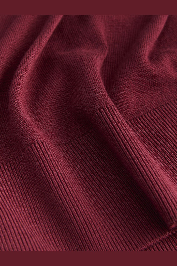 Jjxx - Jxlayla Comfy Ls Crew Neck Knit Ln - 4933791 Cabernet