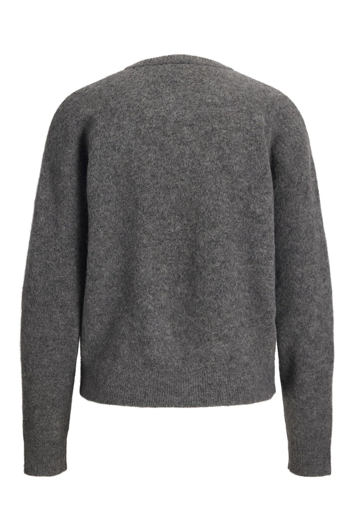Jjxx - Jxmatilda Wool Blend Cardigan Knit - 4898052 Dark Grey Melange