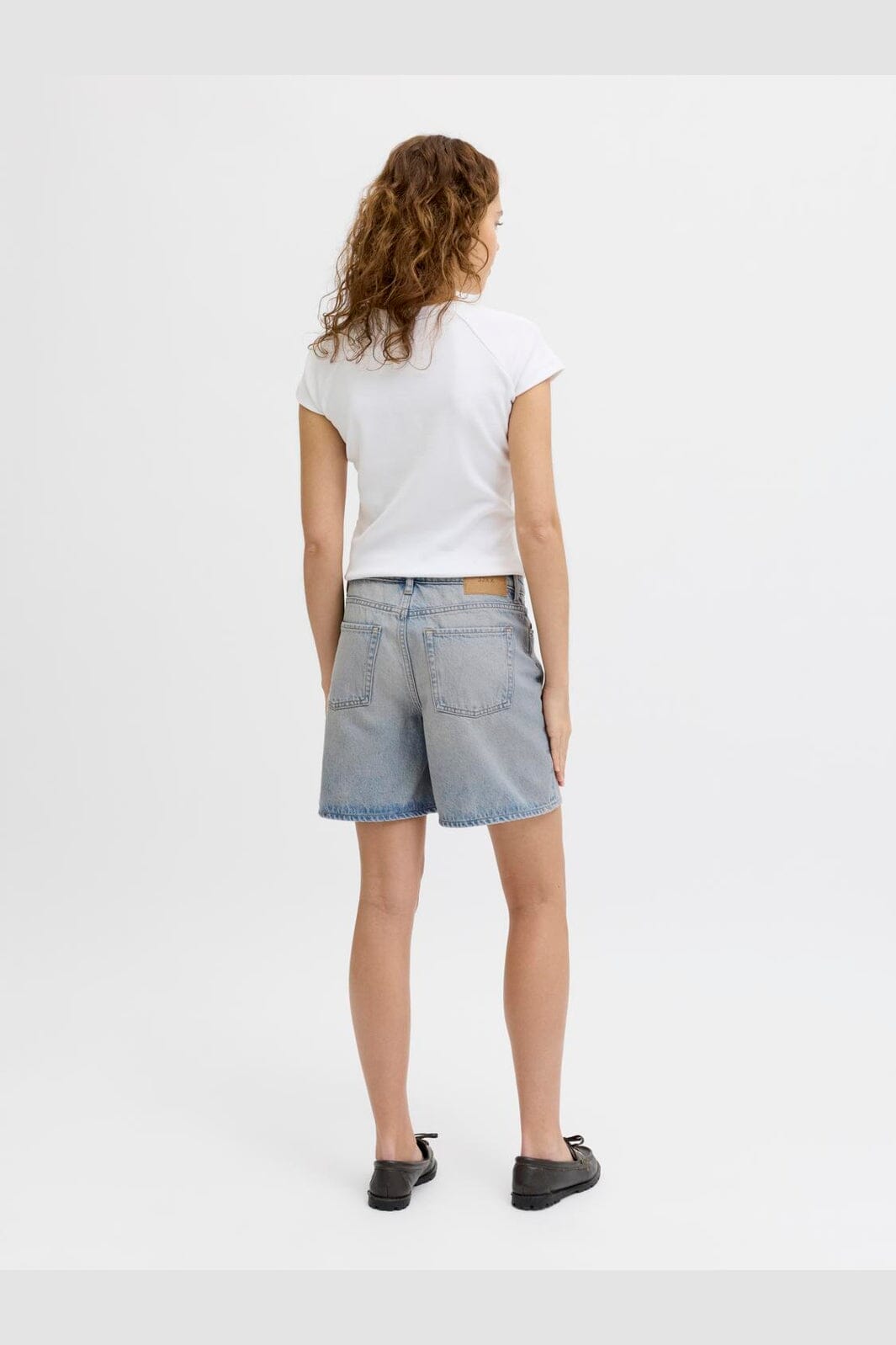 Jjxx - Jxseville Short Shorts Ln - 4958699 Medium Blue Denim Vintage