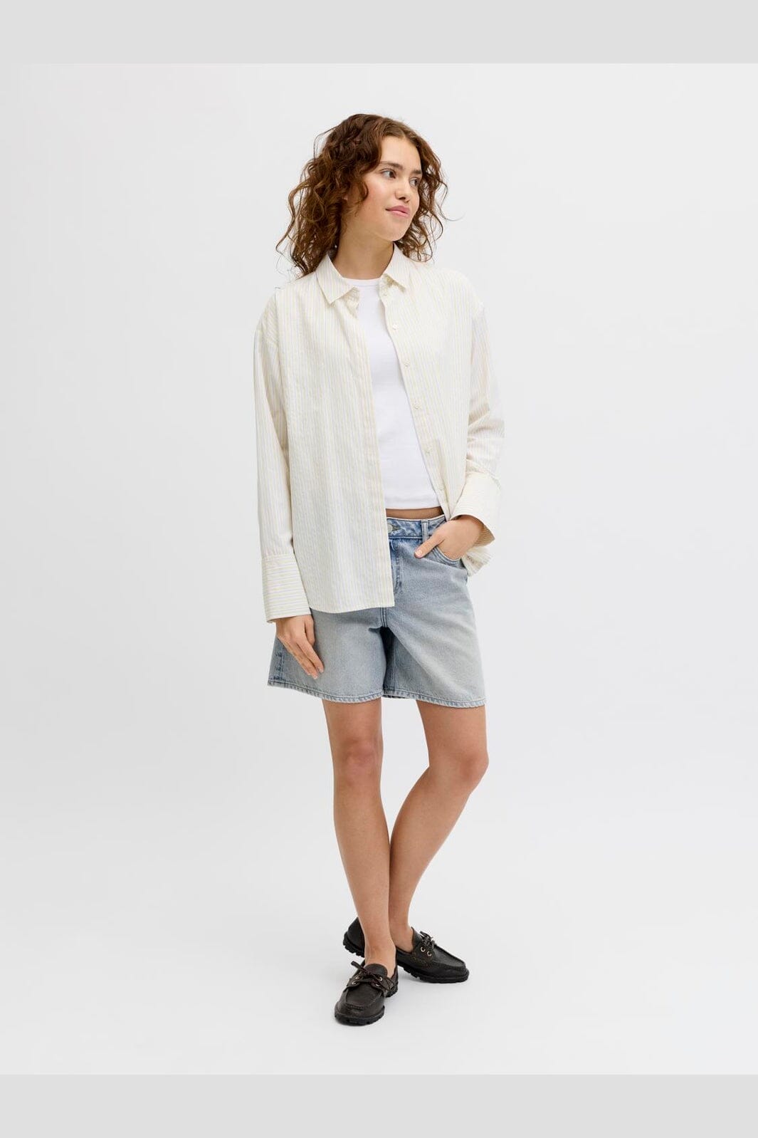 Jjxx - Jxseville Short Shorts Ln - 4958699 Medium Blue Denim Vintage