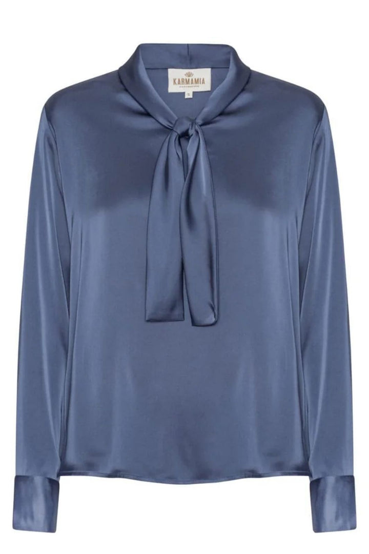 Karmamia - Audrey Blouse 2238 - Semi Rich Crown Blue