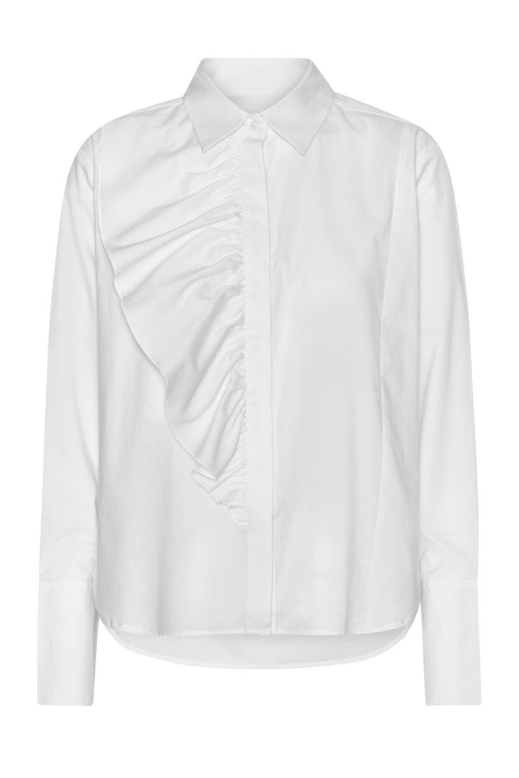 Karmamia - Drew Shirt 2206 - Cloud White Skjorter 