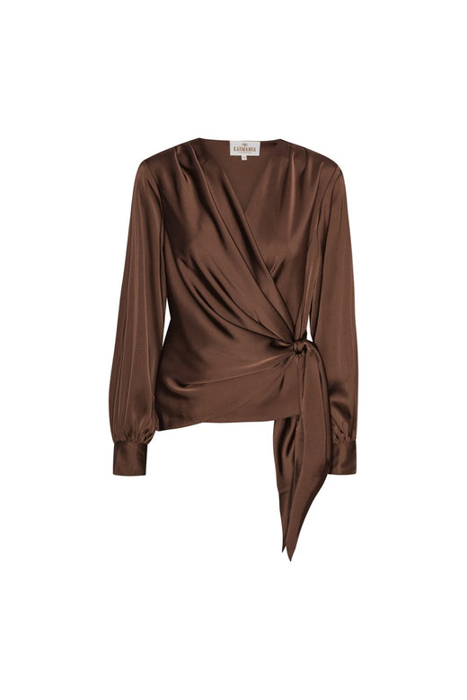Karmamia - Ines Blouse 1952 - Semi Rich Brown