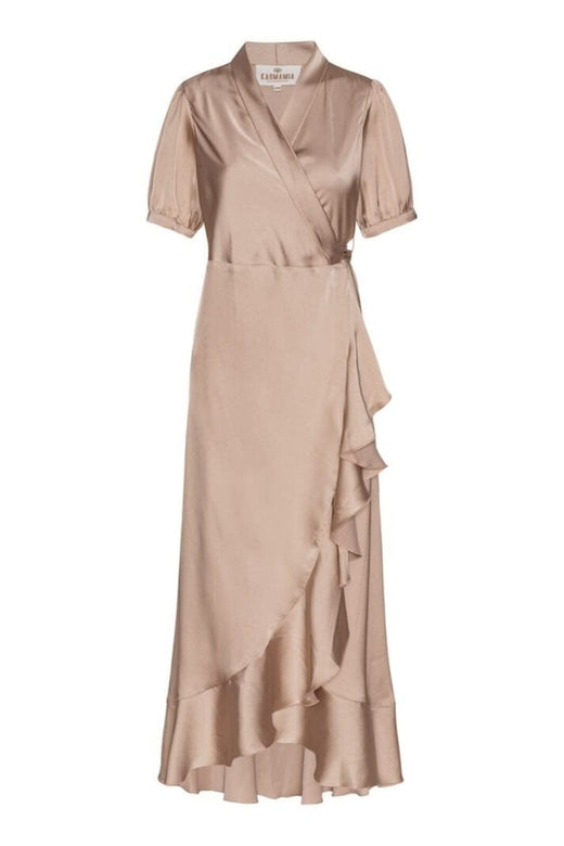 Karmamia - Iris Dress 2035 - Hammered Satin Blush