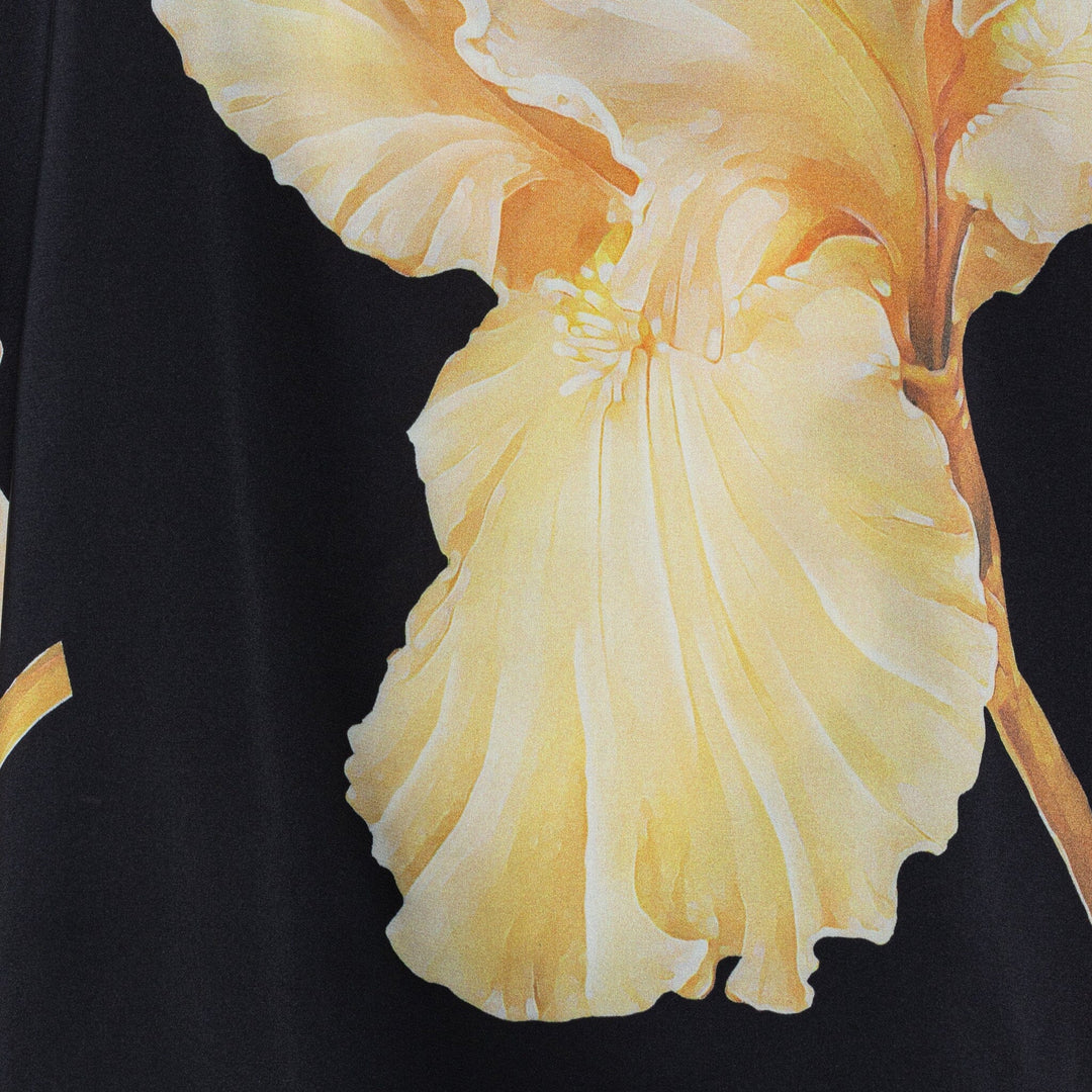 Karmamia - Jody Blouse 2348 - Gold Maxi Flower Bluser 