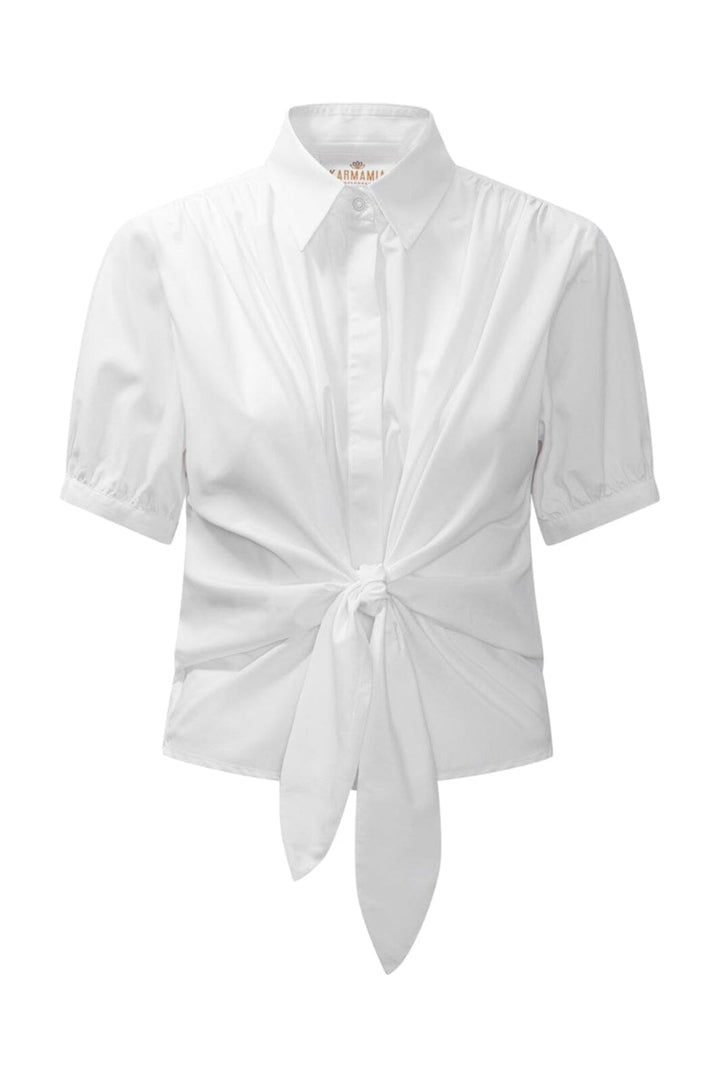 Karmamia - Lee Shirt (Short) 2376 - White Cotton