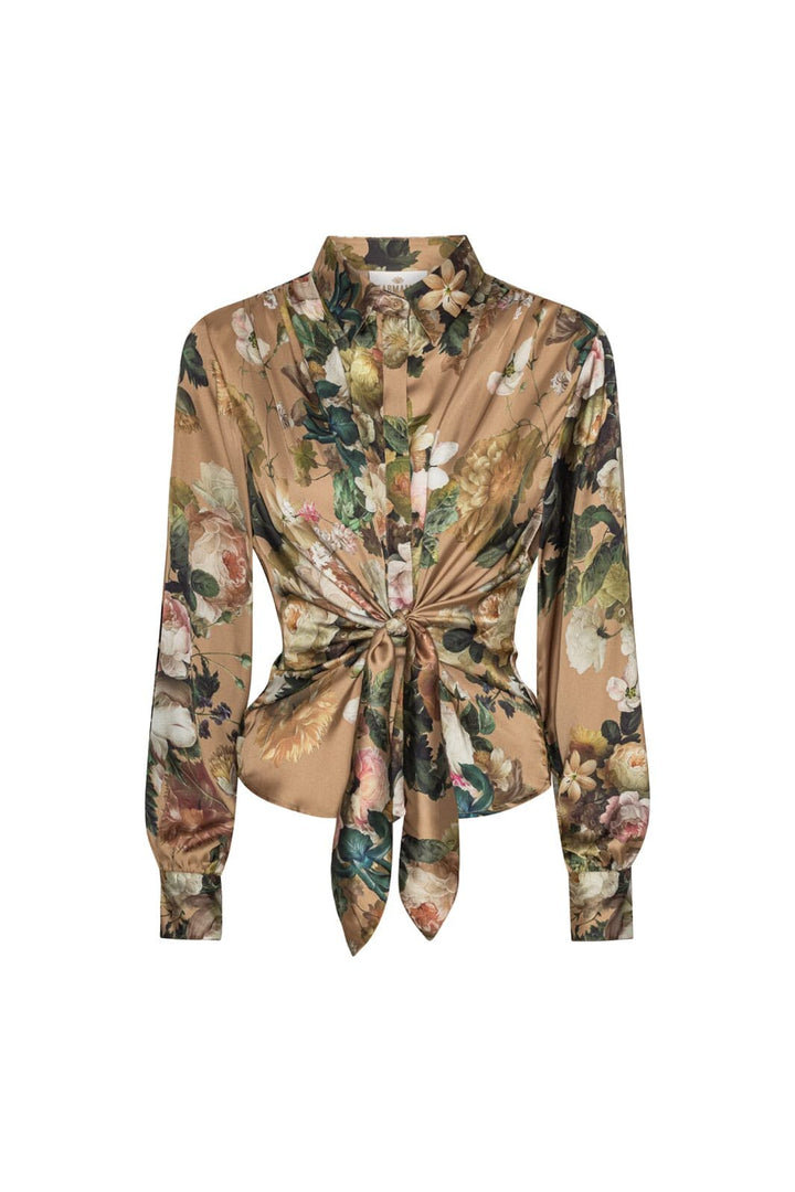Karmamia - Lee Shirt 1949 - Tan Bloom