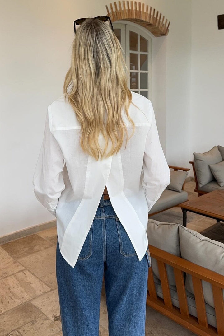 Karmamia - Madden Shirt - White Poplin
