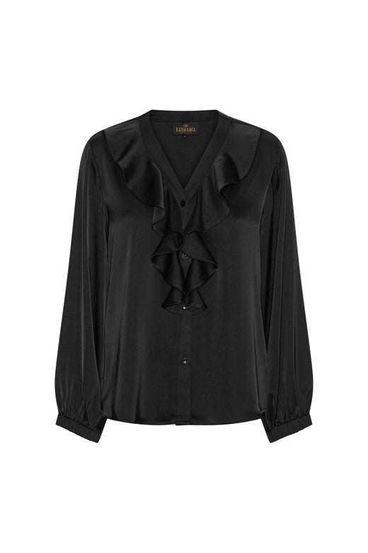 Karmamia - Sophia Blouse 2303 - Semi Rich Black