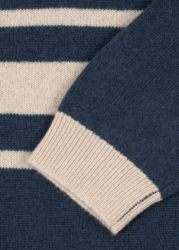 Konges Sløjd - Basi Polo Ks106376 - Dark Blue Stripe T-shirts 