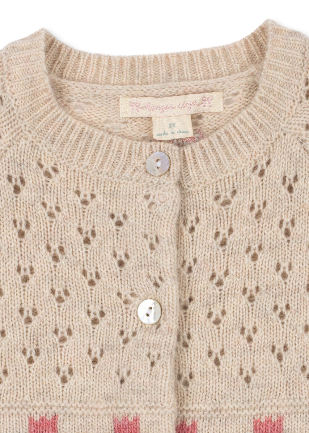 Konges Sløjd - Belle Cardigan Ks106388 - Cream And Tulips