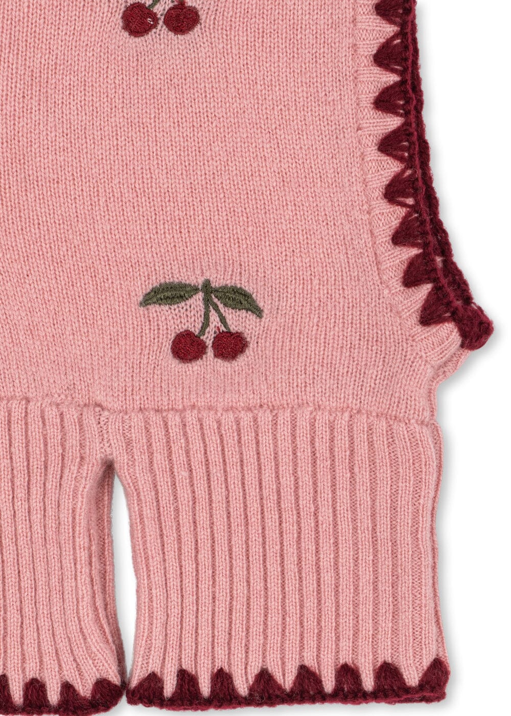 Konges Sløjd - Collette Balaclava Ks106427 - Pale Blush Elefanthuer 