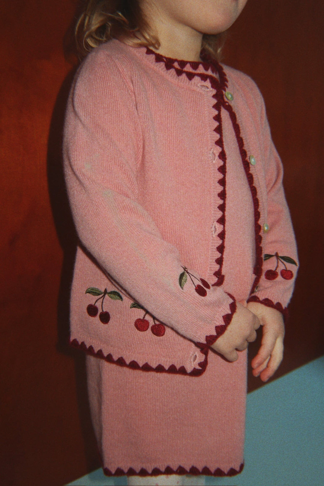 Konges Sløjd - Collette Cardigan Ks106428 - Pale Blush Cardigans 