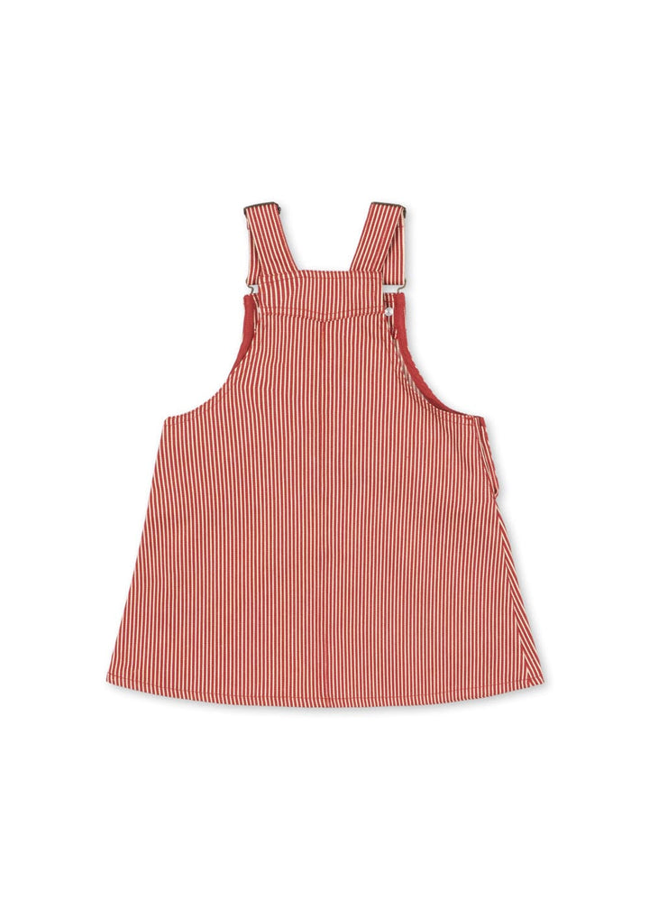 Konges Sløjd - Luc Spencer Dress Gots Ks106529 - Milk Rouge Stripe