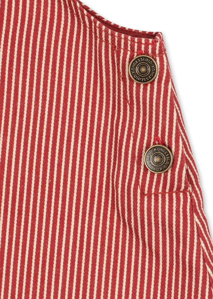 Konges Sløjd - Luc Spencer Dress Gots Ks106529 - Milk Rouge Stripe