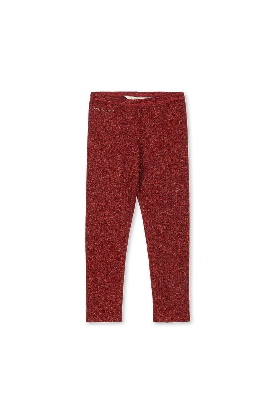 Konges Sløjd - Roli Pants Ocs Ks106588 - Red Dahlia Bukser 