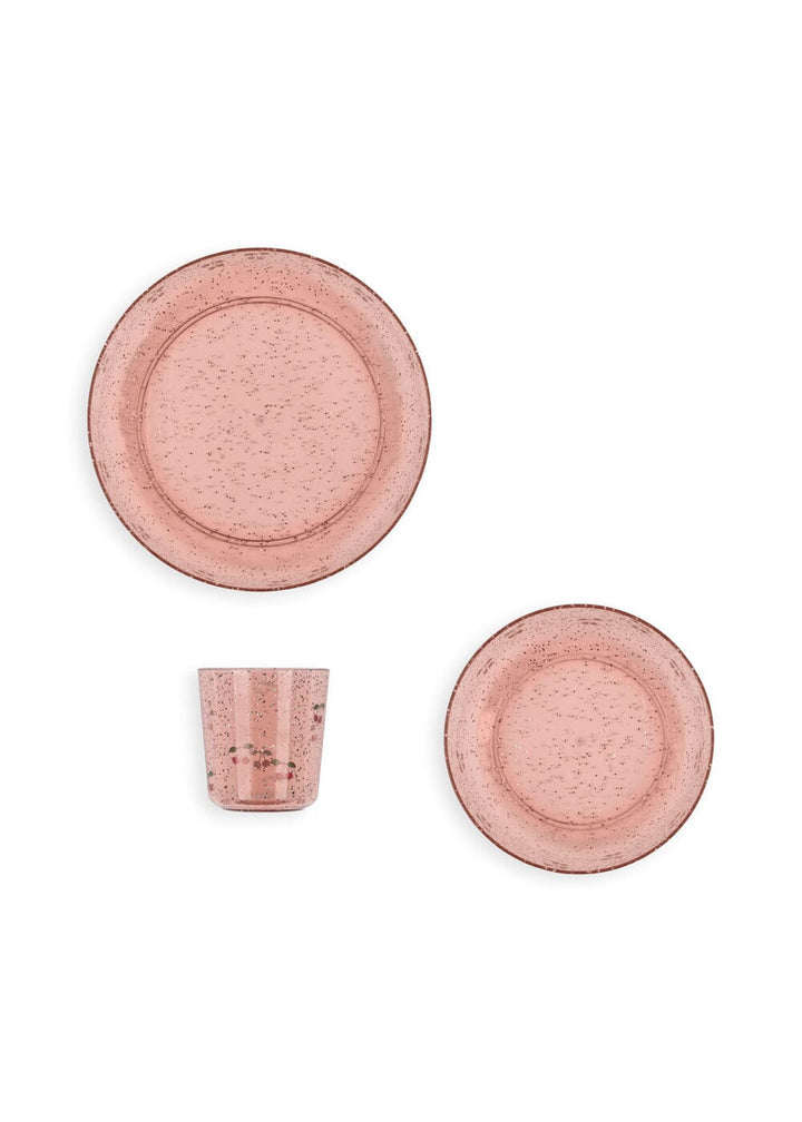 Konges Sløjd - Sparkly Dinner Set Ks105659 - Cherry